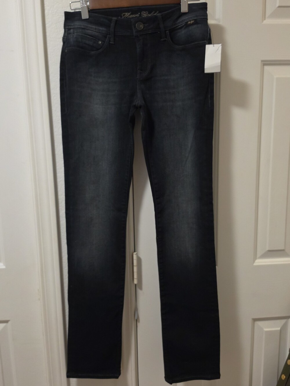 MAVI GOLD KERRY JEANS - 27/33 = MID-RISE STRAIGHT LEG - MSRP $150 - NWT - Picture 3 of 13